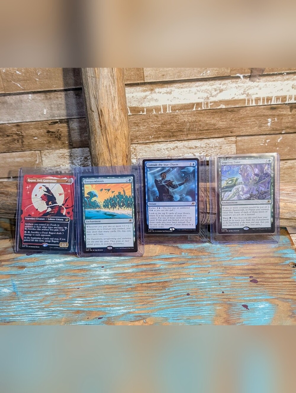 Magic The Gathering Edge Of Eternities 4 Card Bundle